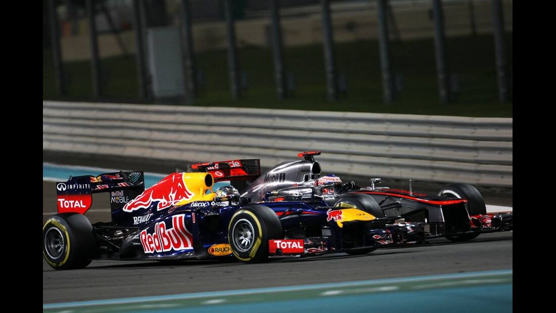 Jenson Button Sebastian Vettel  - Formel 1 - GP Abu Dhabi - 04. November 2012