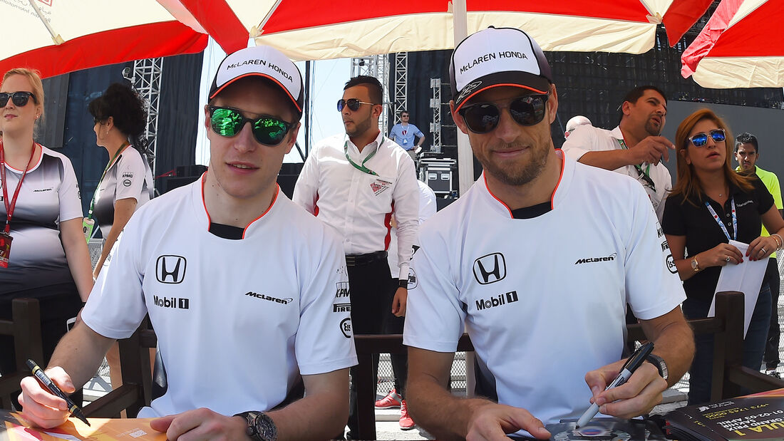 Jenson Button & Stoffel Vandoorne
