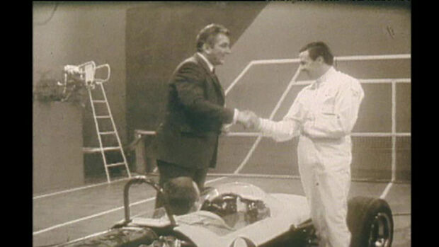 Jim Clark & Kurt Ahrens - ZDF - Aktuelles Sportstudio - 1968