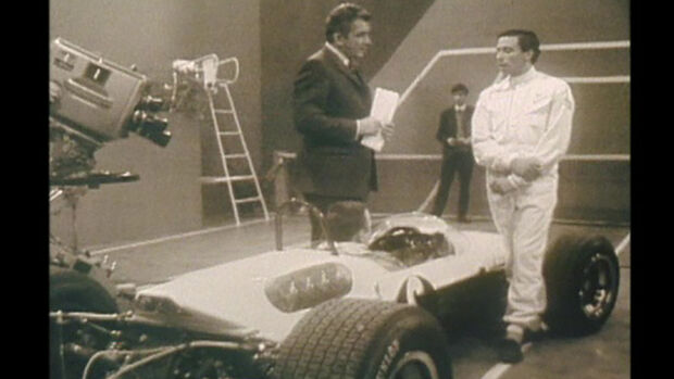 Jim Clark & Kurt Ahrens - ZDF - Aktuelles Sportstudio - 1968
