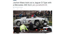 Jochen Mass - Mercedes 300 SL - Crash  - Goodwood 2015