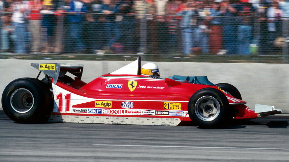 Jody Scheckter - Ferrari 312T4 - GP USA West 1979