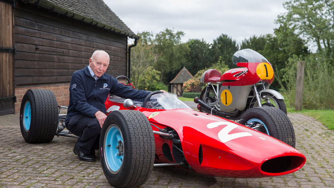 John Surtees - Motorsport- F1 - Ferrari 158 - Motorrad