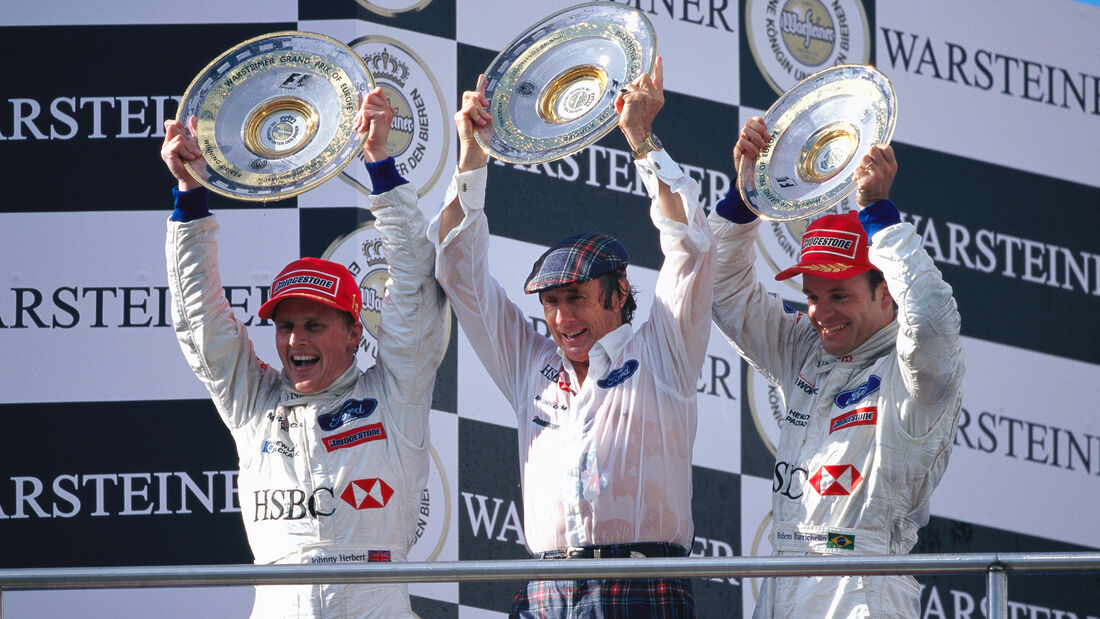 Johnny Herbert - Stewart - GP Europa 1999 - Nürburgring