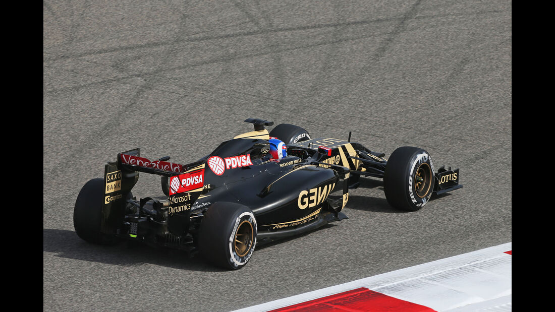 Jolyon Palmer - Lotus - Formel 1 - GP Bahrain - 17. April 2015