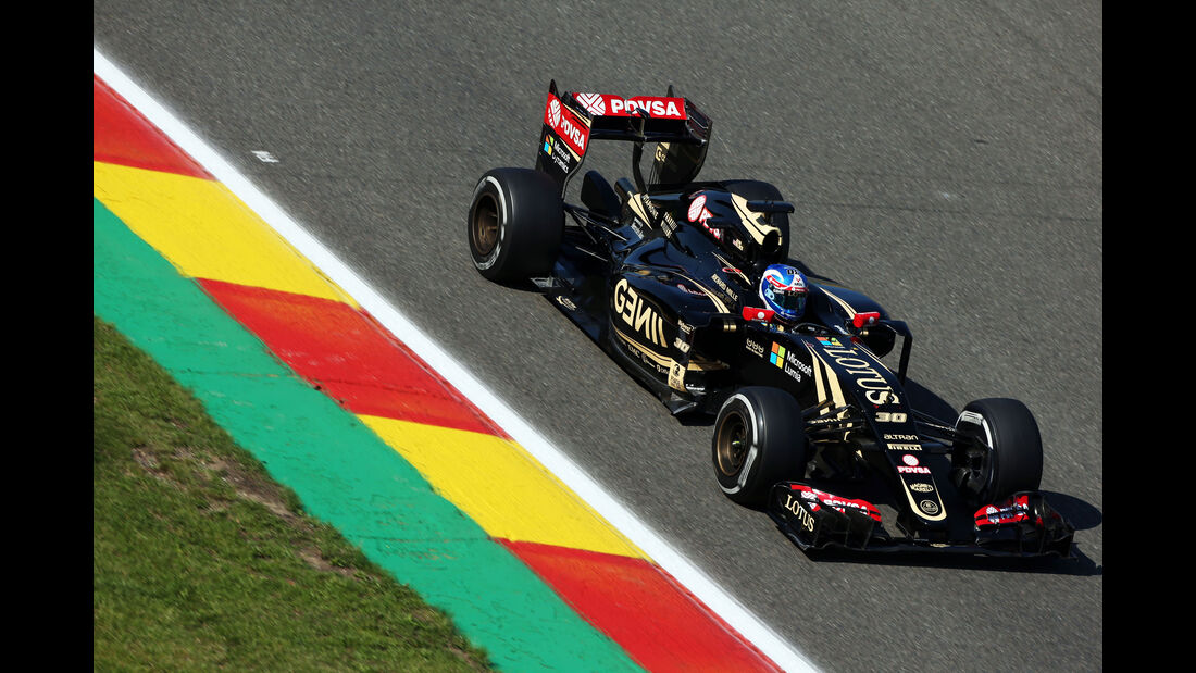 Jolyon Palmer - Lotus - Formel 1 - GP Belgien - Spa-Francorchamps - 21. August 2015