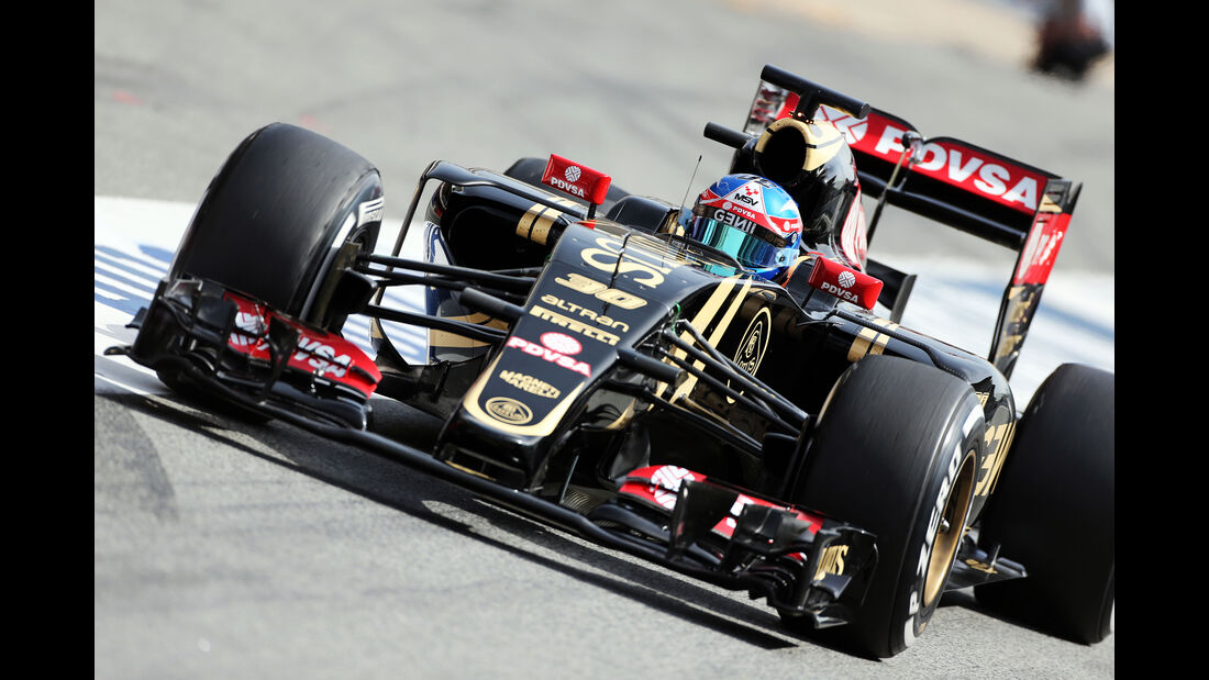 Jolyon Palmer - Lotus - Formel 1-Test - Barcelona - 13. Mai 2015