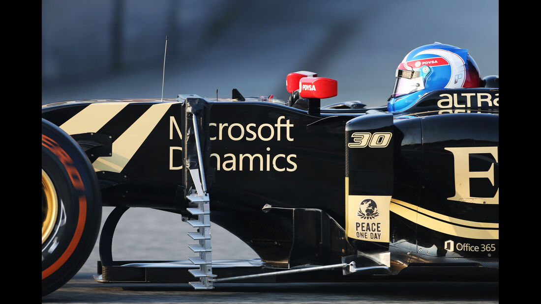 Jolyon Palmer - Lotus - Formel 1-Test - Barcelona - 19. Februar 2015