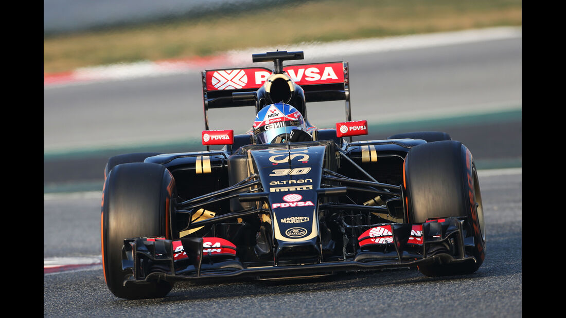 Jolyon Palmer - Lotus - Formel 1-Test - Barcelona - 19. Februar 2015