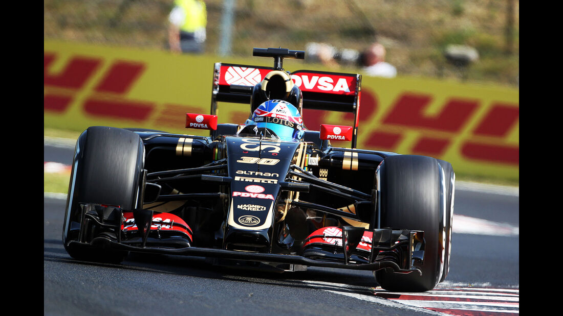 Jolyon Palmer - Lotus - GP Ungarn - Budapest - Freitag - 24.7.2015