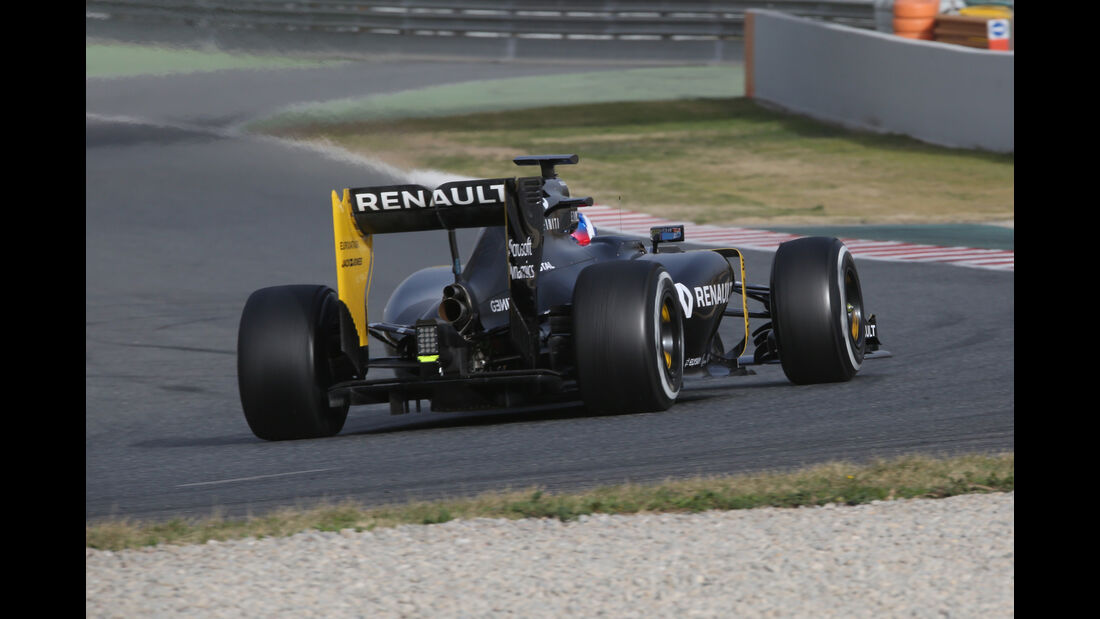 Jolyon Palmer - Renault F1 - Formel 1-Test - Barcelona - 22. Februar 2016 