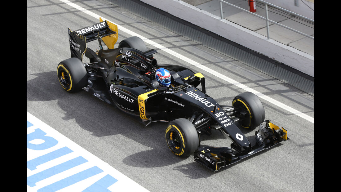 Jolyon Palmer - Renault F1 - Formel 1-Test - Barcelona - 23. Februar 2016