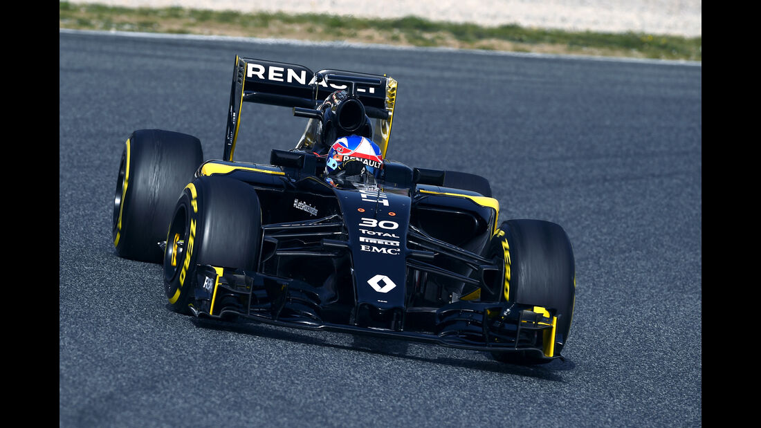 Jolyon Palmer - Renault F1 - Formel 1-Test - Barcelona - 23. Februar 2016