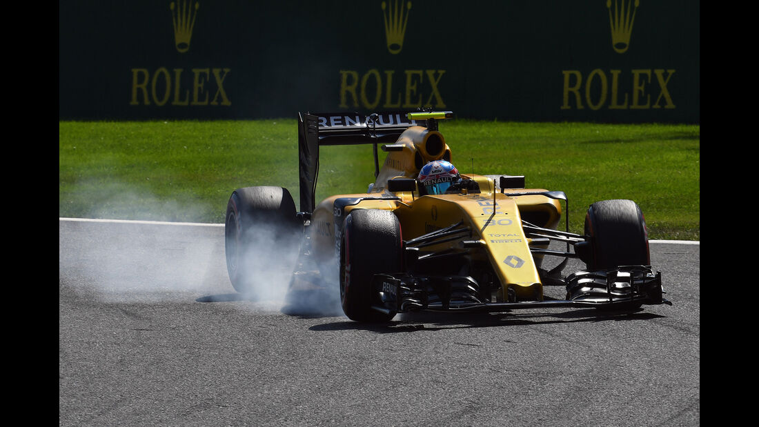 Jolyon Palmer - Renault - Formel 1 - GP Belgien - Spa-Francorchamps - 27. August 2016