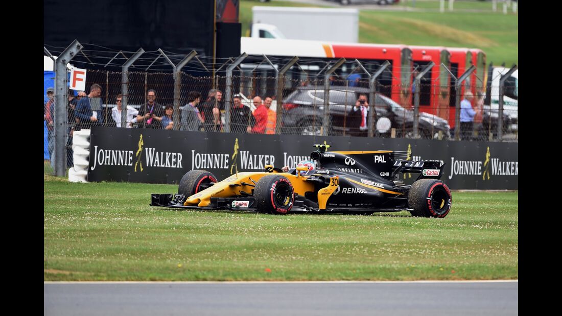 Jolyon Palmer - Renault - Formel 1 - GP England - 16. Juli 2017
