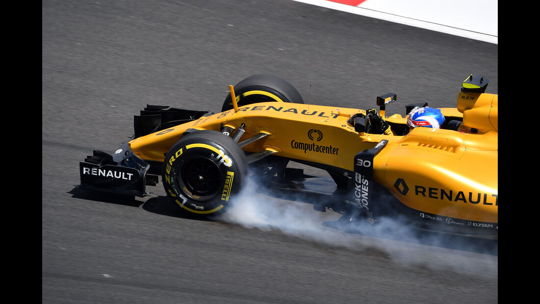 Jolyon Palmer - Renault - Formel 1 - GP Malaysia - Freitag - 30.9.2016