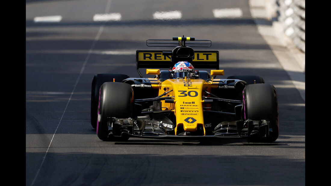 Jolyon Palmer - Renault - Formel 1 - GP Monaco - 25. Mai 2017