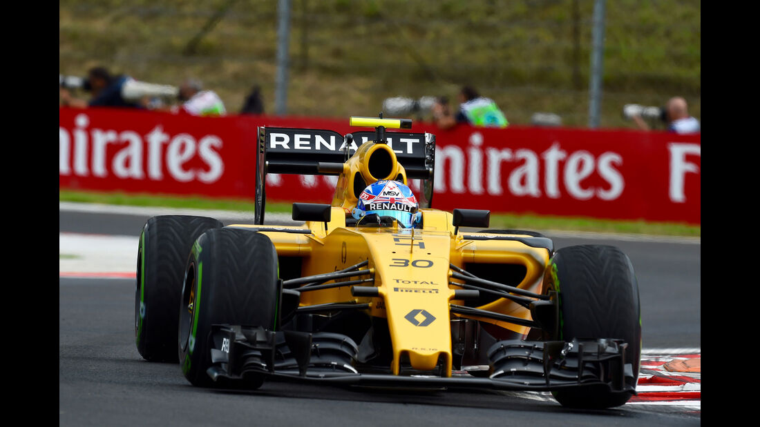 Jolyon Palmer - Renault - Formel 1 - GP Ungarn - 22. Juli 2016