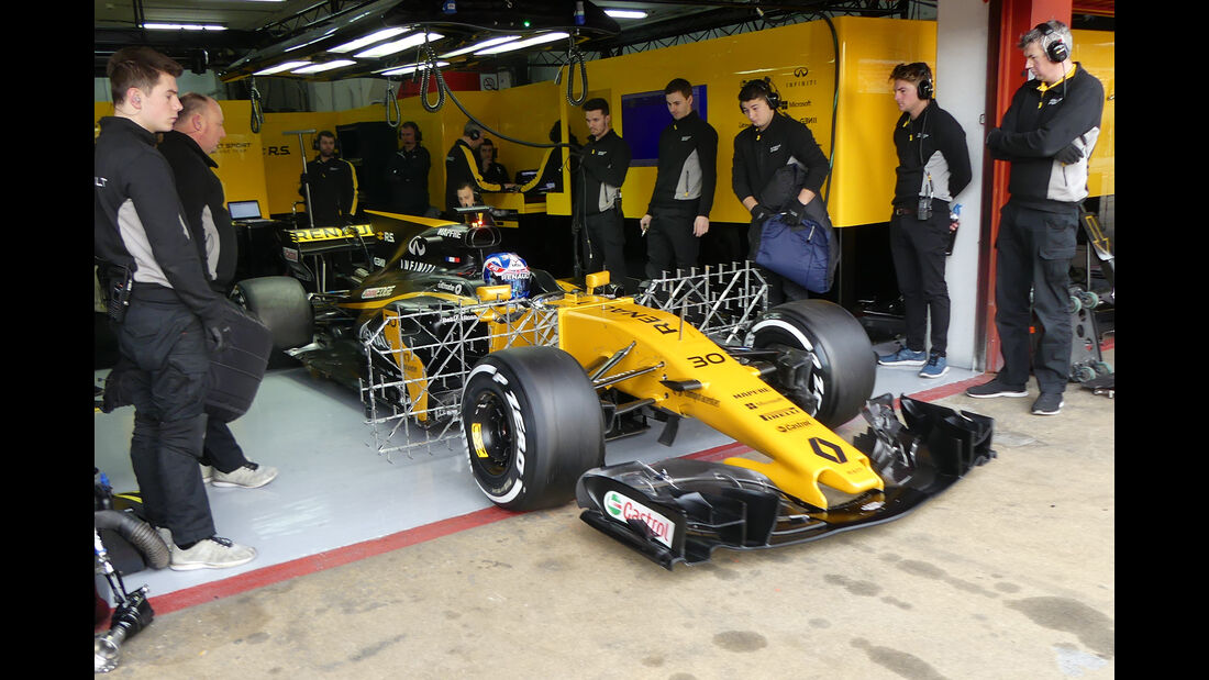 Jolyon Palmer - Renault  - Formel 1 - Test - Barcelona - 1. März 2017