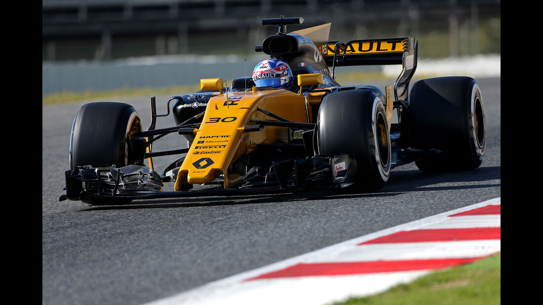 Jolyon Palmer - Renault - Formel 1 - Test - Barcelona - 1. März 2017