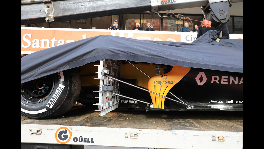 Jolyon Palmer - Renault - Formel 1 - Test - Barcelona - 1. März 2017