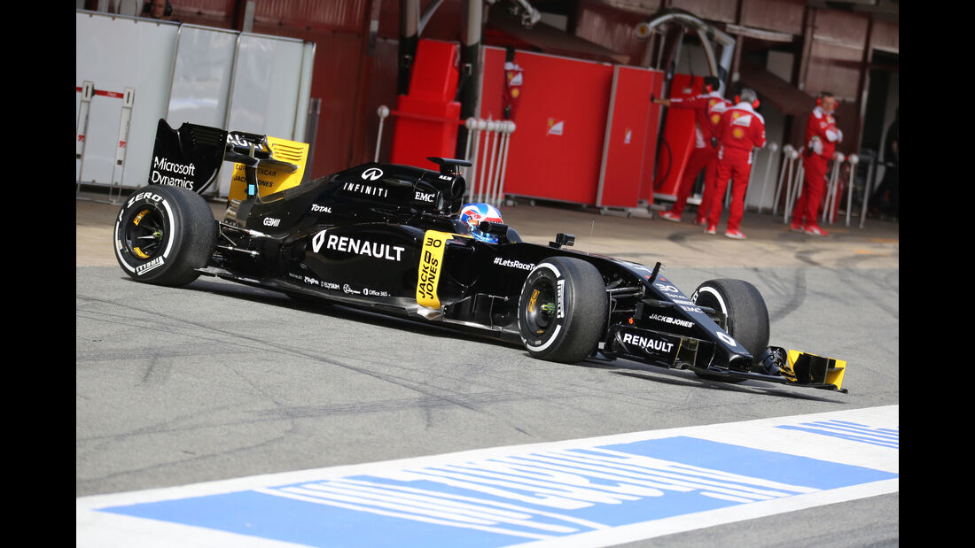 Jolyon Palmer - Renault - Formel 1-Test - Barcelona - 22. Februar 2016 