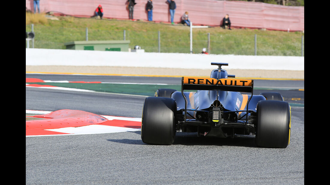 Jolyon Palmer - Renault - Formel 1 - Test - Barcelona - 28. Februar 2017