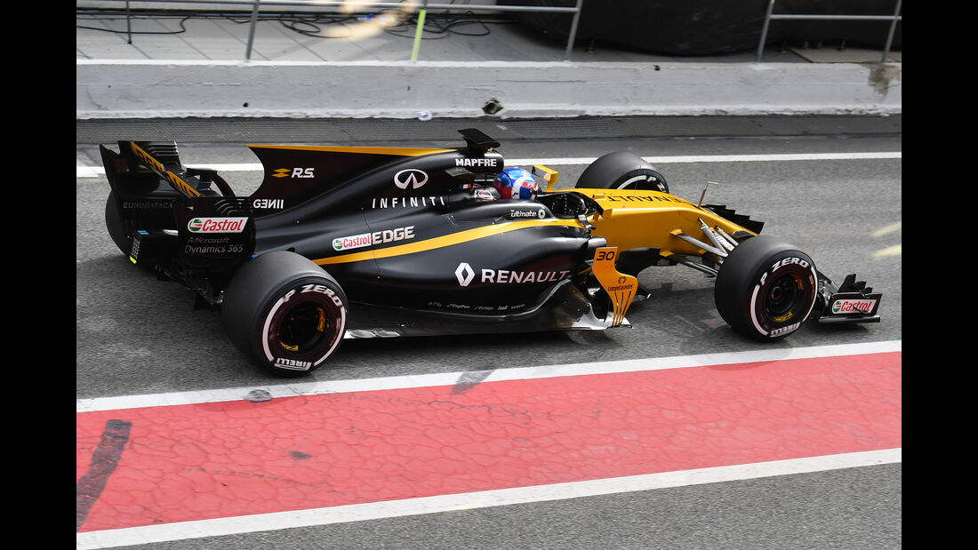 Jolyon Palmer - Renault - Formel 1-Test - Barcelona - 28. Februar 2017