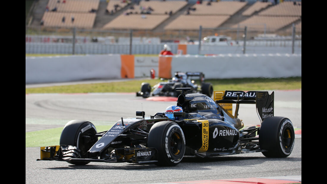 Jolyon Palmer - Renault - Formel 1-Test - Barcelona - 3. März 2016 