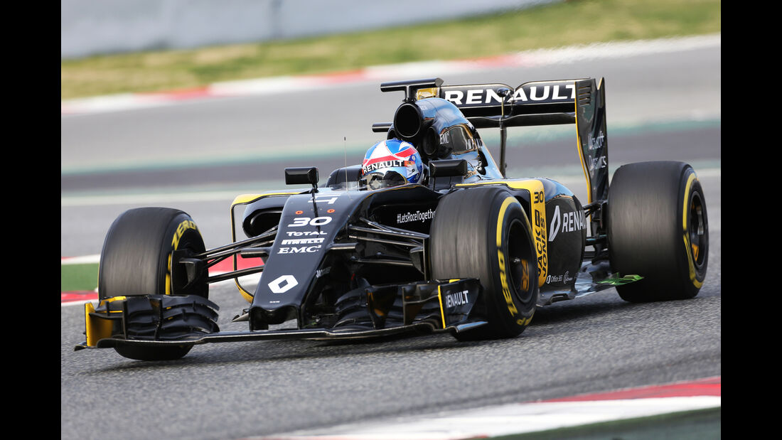 Jolyon Palmer - Renault - Formel 1-Test - Barcelona - 3. März 2016