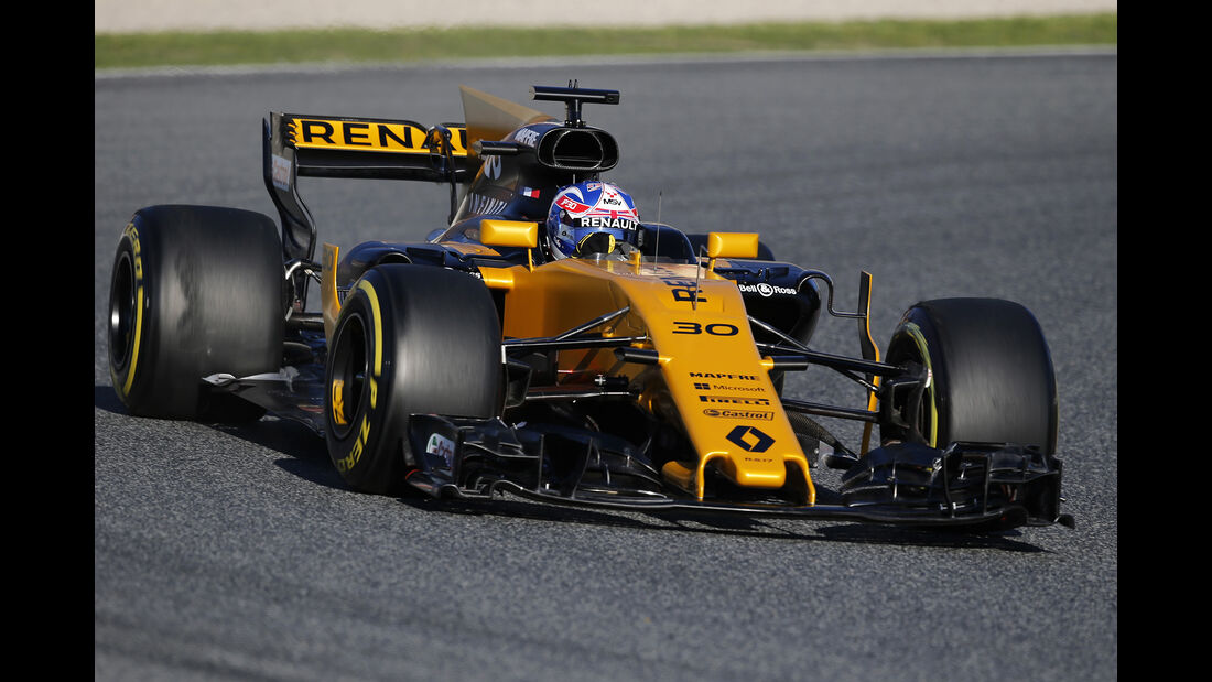 Jolyon Palmer - Renault - Formel 1 - Test - Barcelona - 7. März 2017