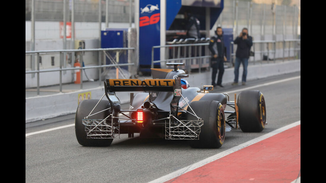 Jolyon Palmer - Renault - Formel 1 - Test - Barcelona - 9. März 2017