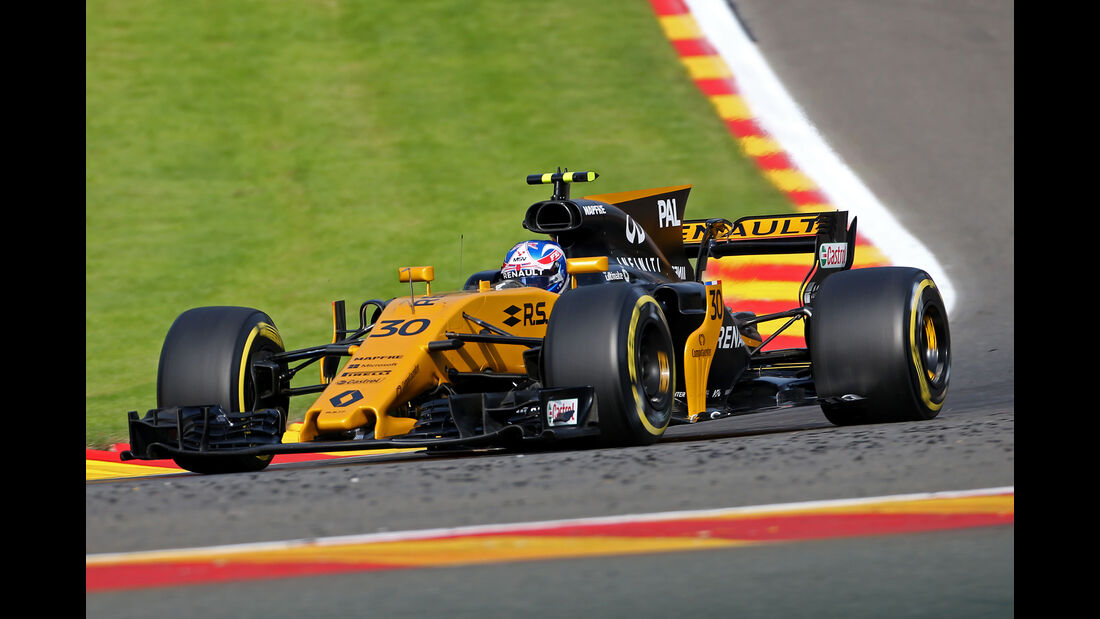 Jolyon Palmer - Renault - GP Belgien - Spa-Francorchamps - Formel 1 - 25. August 2017