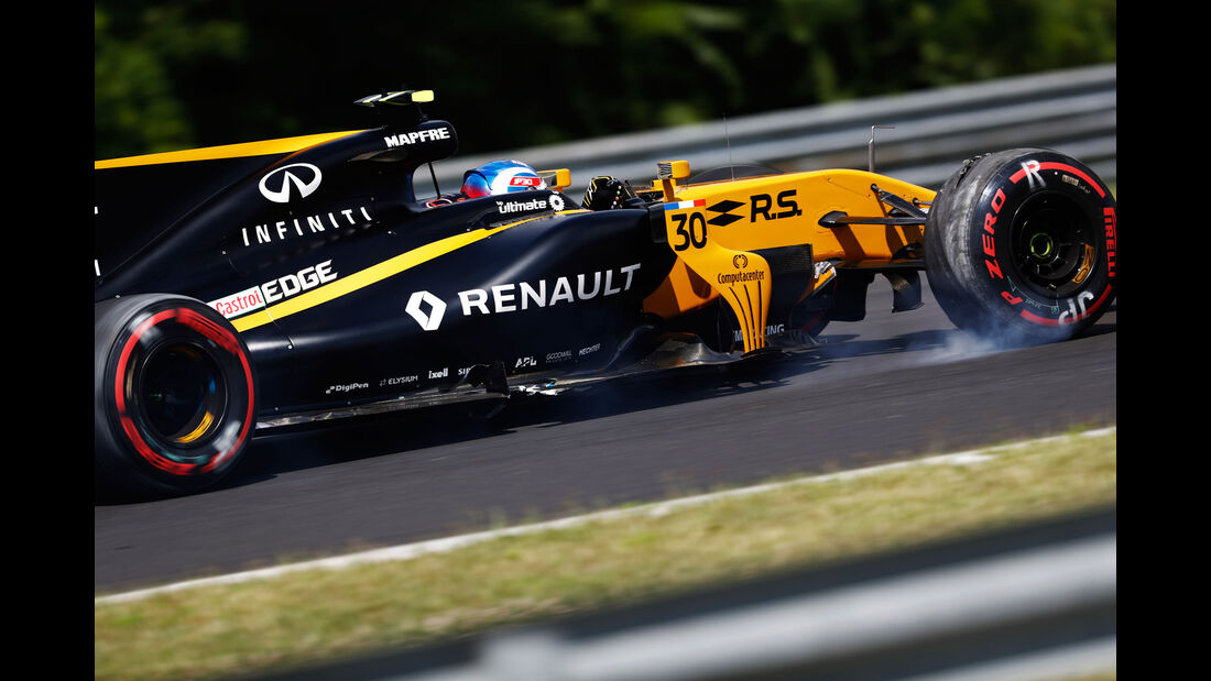 Jolyon Palmer - Renault - GP Ungarn - Budapest - Formel 1 - 28.7.2017