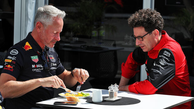 Jonathan Wheatley & Mattia Binotto - Red Bull - Formel 1