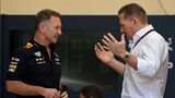 Jos Verstappen & Christian Horner - Red Bull - Formel 1 - GP Bahrain 2024