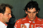 Josef Leberer & Ayrton Senna - 1988