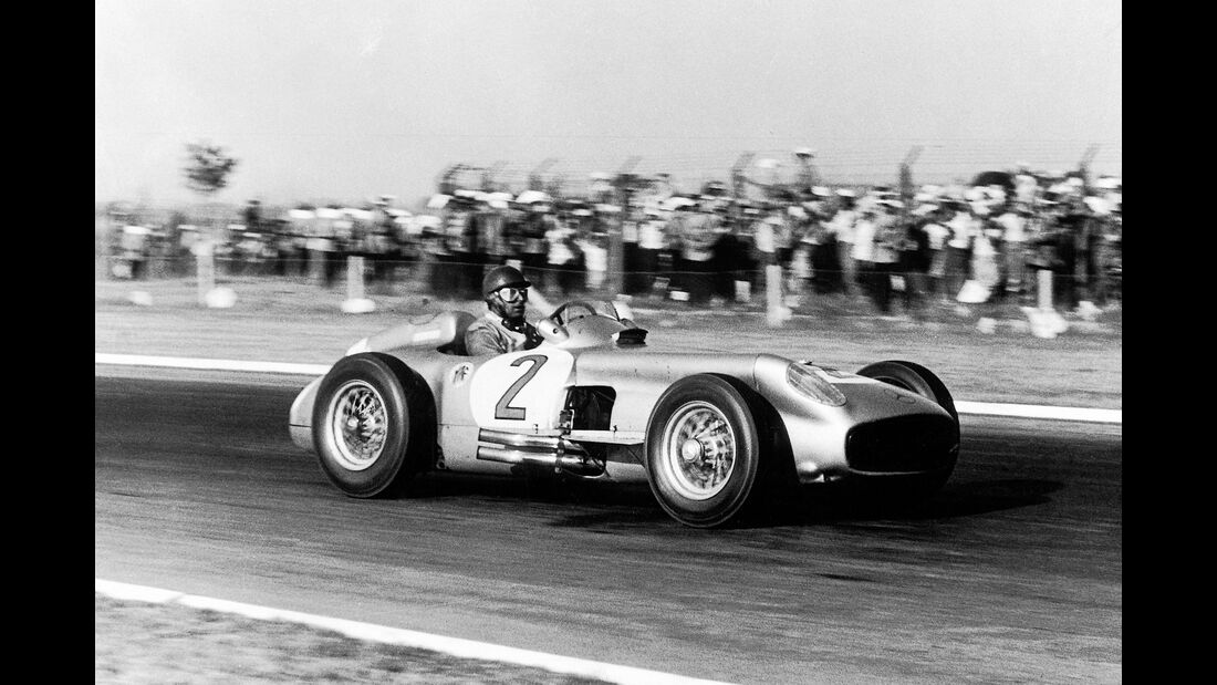 Juan Manuel Fangio - Mercedes-Benz W 196 R - GP Argentinien 1955 - Buenos Aires
