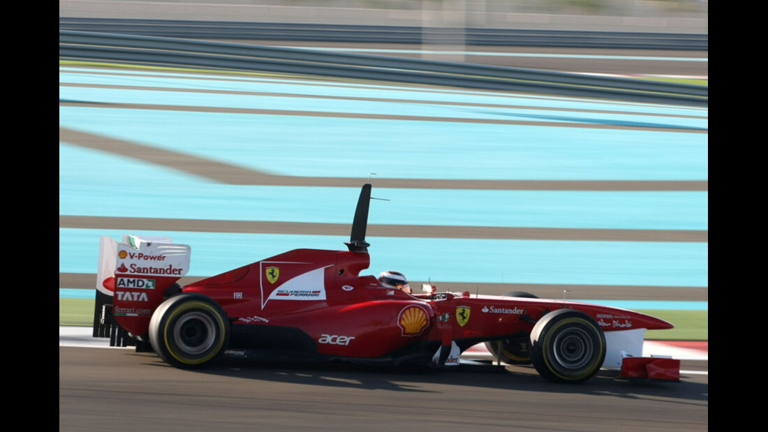 Jules Bianchi - Ferrari - Young Driver Test - Abu Dhabi - 17.11.2011