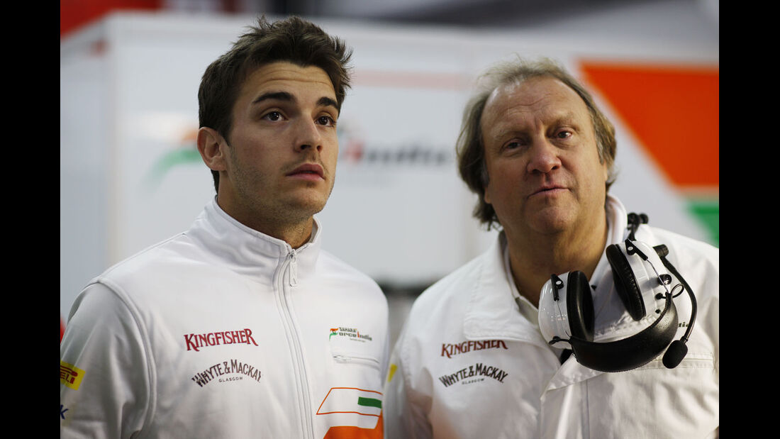 Jules Bianchi, Force India, Formel 1-Test, Barcelona, 22. Februar 2013