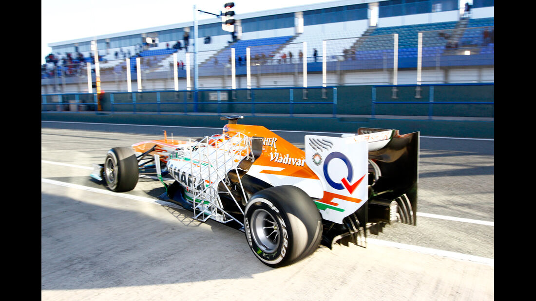 Jules Bianchi - Force India - Formel 1 - Test - Jerez - 8. Februar 2013