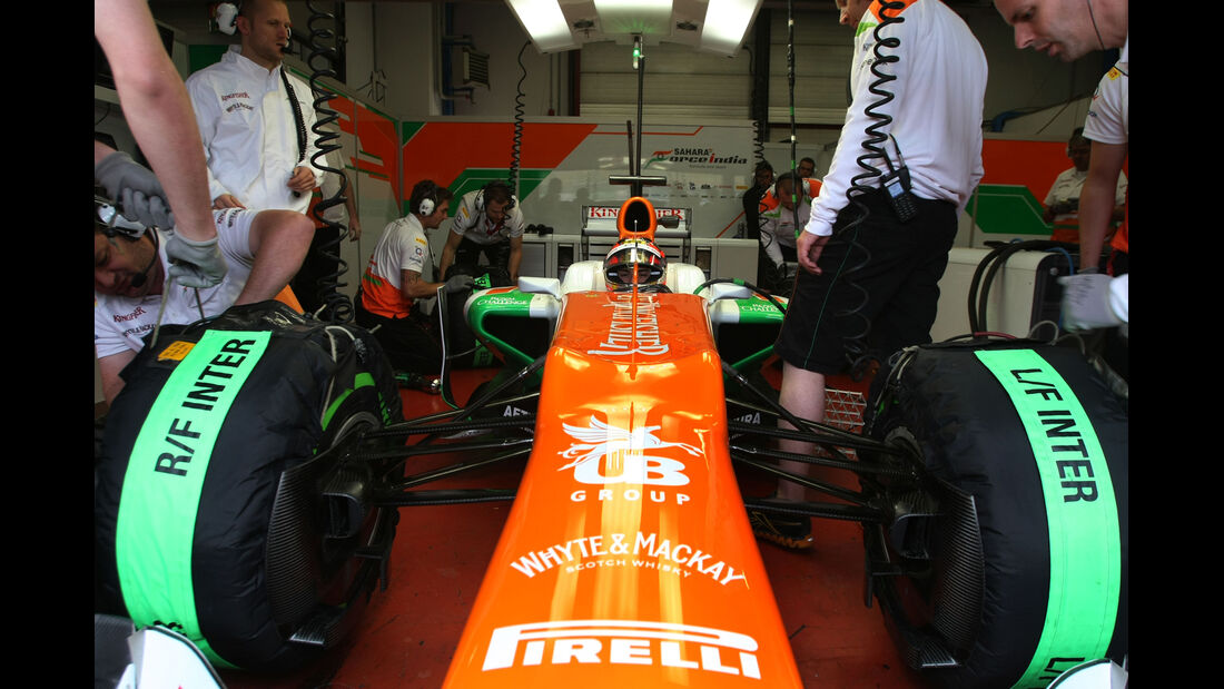 Jules Bianchi - Force India - Formel 1-Test - Mugello - 1. Mai 2012