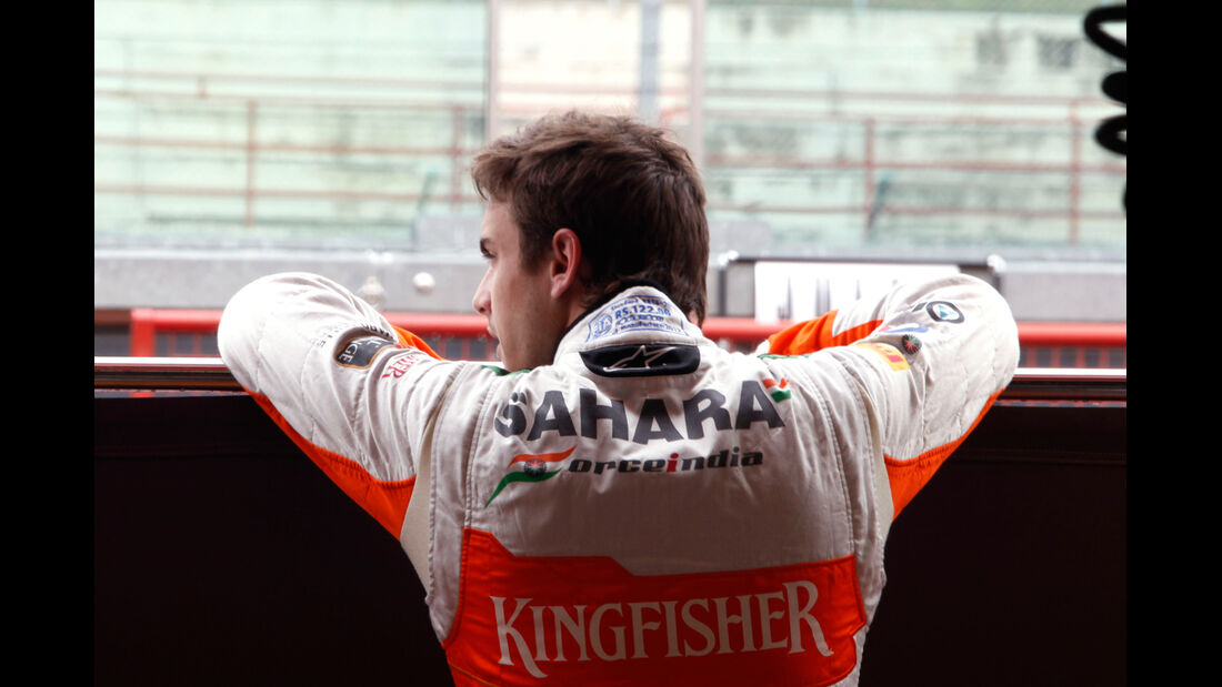 Jules Bianchi - Force India - Formel 1-Test - Mugello - 1. Mai 2012