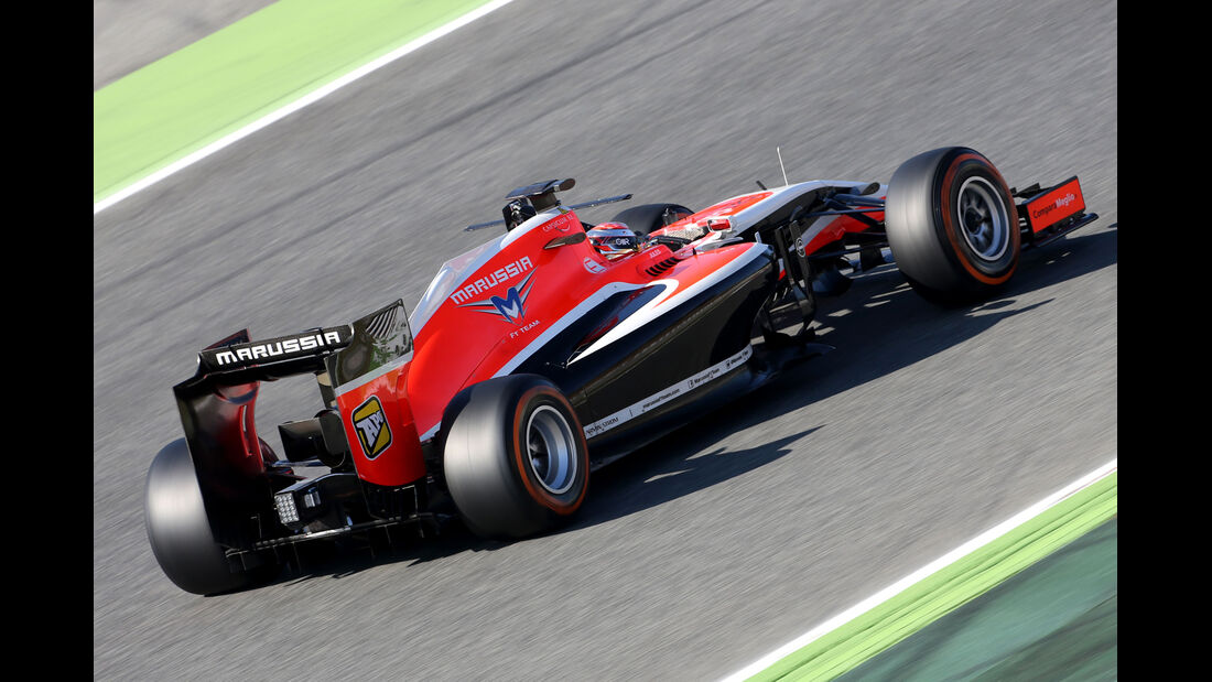 Jules Bianchi - Marussia - Barcelona - F1 Test 2 - 14. Mai 2014