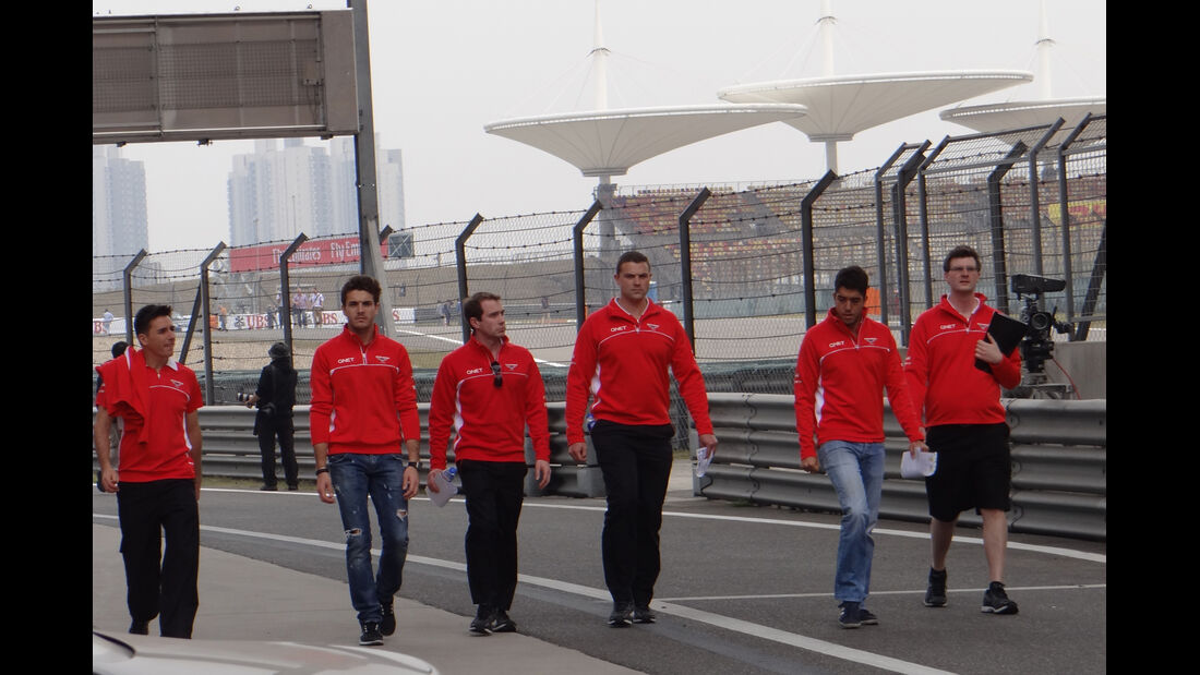 Jules Bianchi - Marussia - Formel 1 - GP China - 11. April 2013