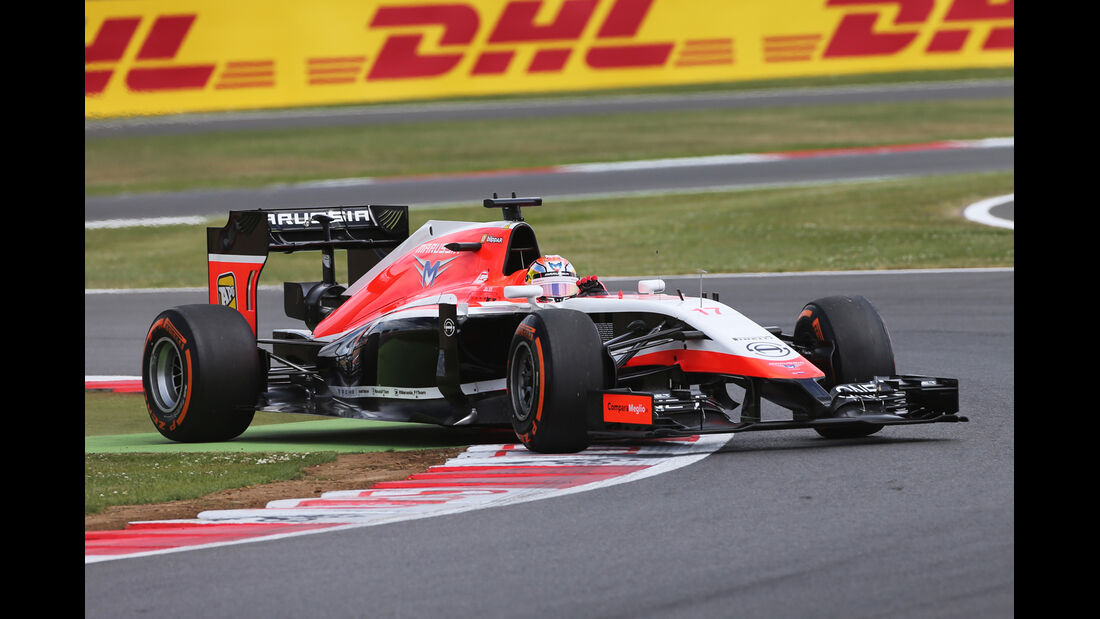 Jules Bianchi - Marussia - Formel 1 - GP England - Silverstone - 4. Juli 2014