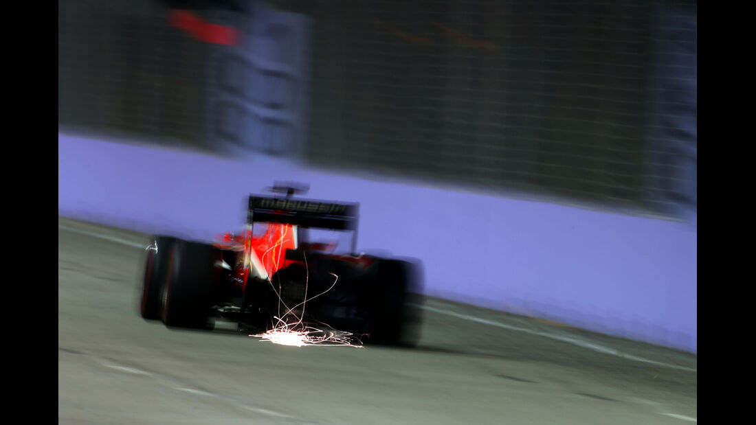 Jules Bianchi - Marussia - Formel 1 - GP Singapur - 19. September 2014