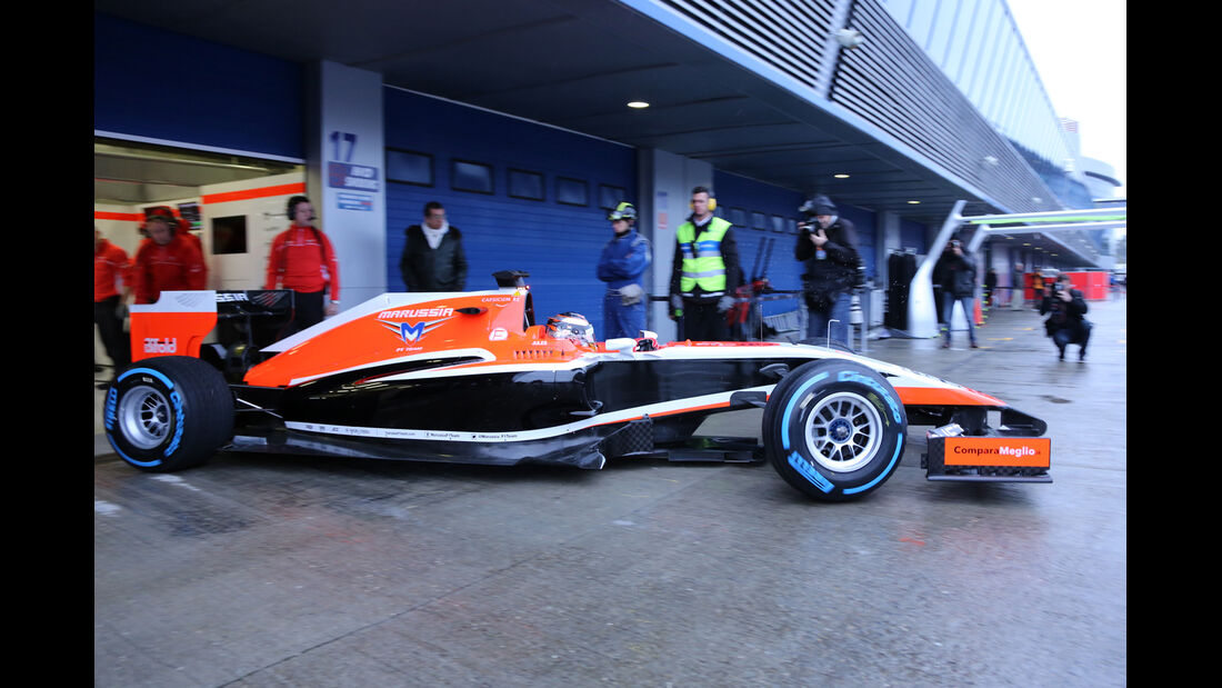 Jules Bianchi - Marussia - Formel 1 - Jerez - Test - 31. Januar 2014