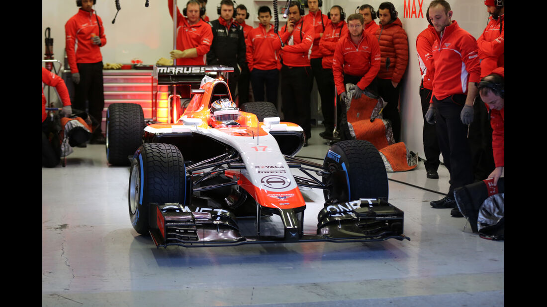 Jules Bianchi - Marussia - Formel 1 - Jerez - Test - 31. Januar 2014