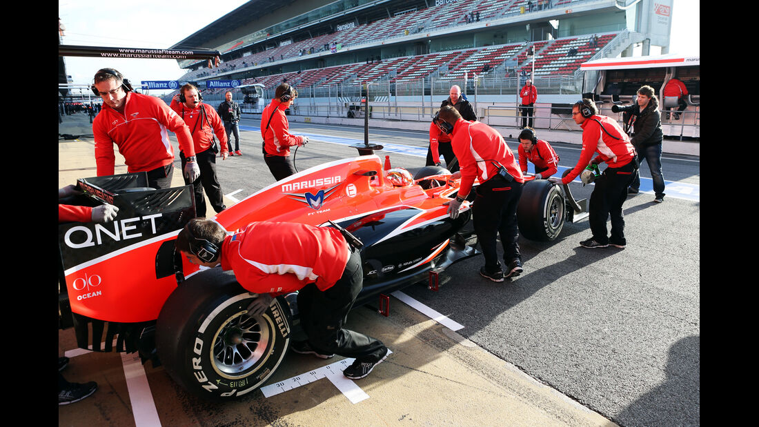 Jules Bianchi - Marussia - Formel 1 - Test - Barcelona - 2. März 2014